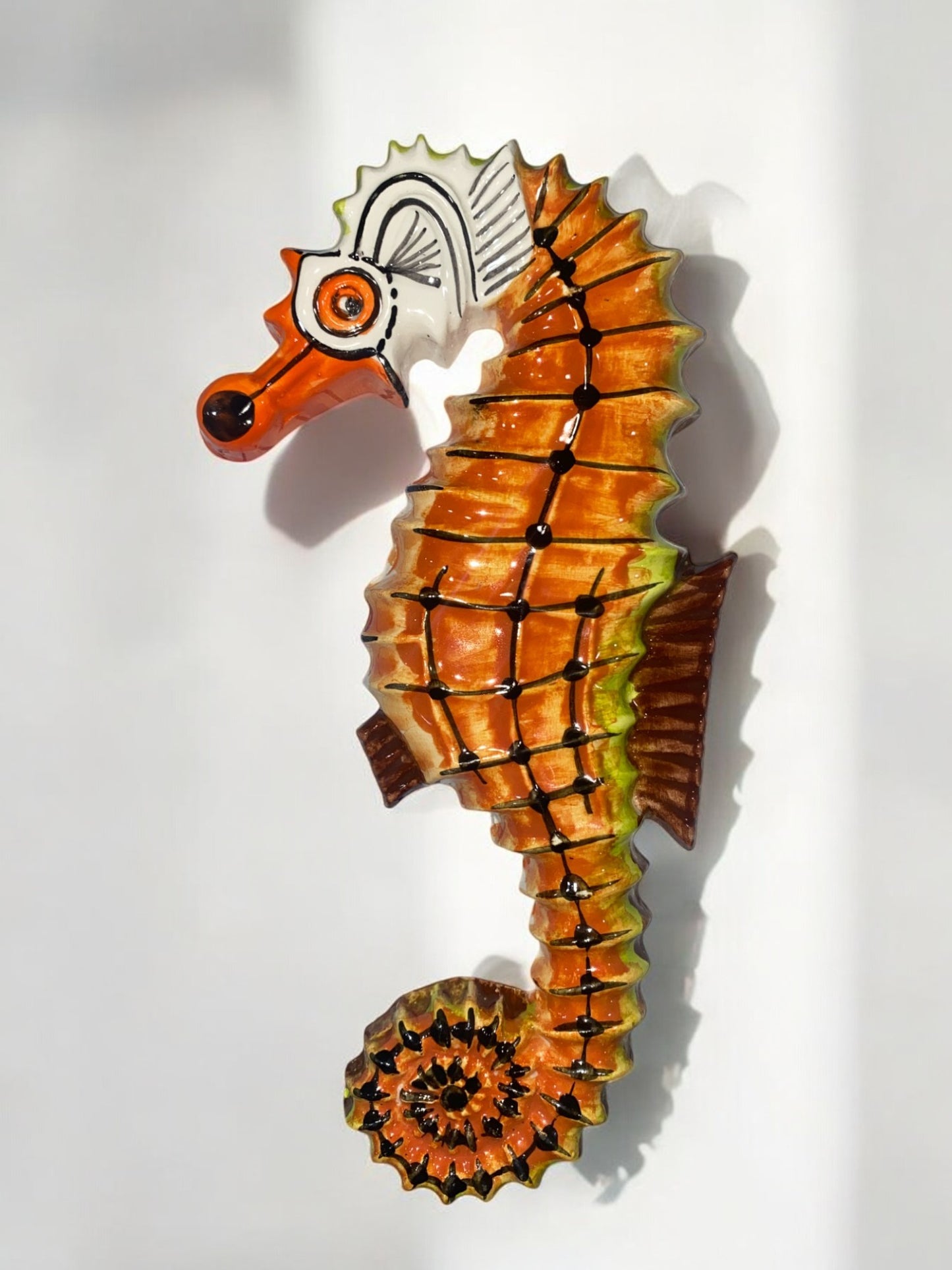 Hippocampe  en Céramique Artisanale